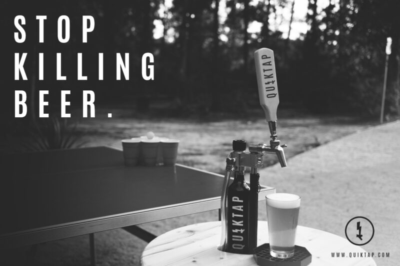 How To Tap a Keg Without Ruining the Beer QuikTap®