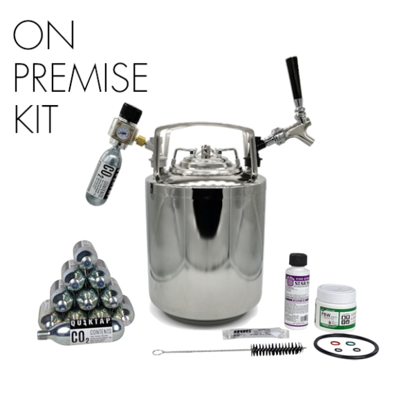 QuikTap® Portable CO2 Keg Taps for Draft Beer, Wine and Spirits