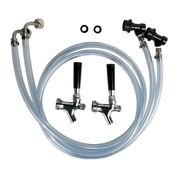 5′ Beverage lines with CM Becker ball lock disconnects